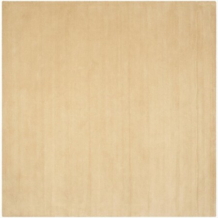 Safavieh 6 ft. x 6 ft. Square- Shag Himalaya Beige Hand Loomed Rug HIM610E-6SQ
